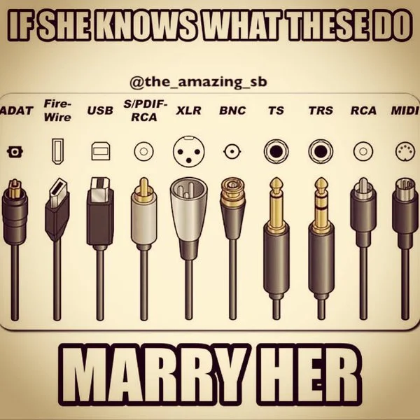 Somebody told me that if she knows what these do.....Marry Her