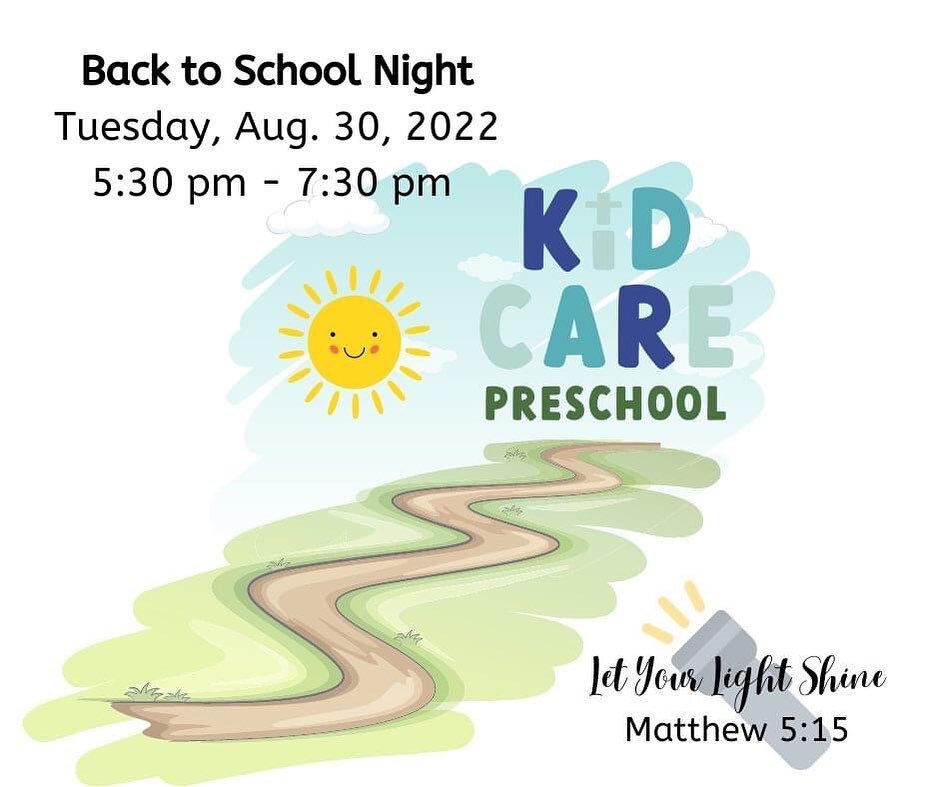 Tuesday, August 30,2022 | 5:30 - 7:30 | Meet the Teacher Night