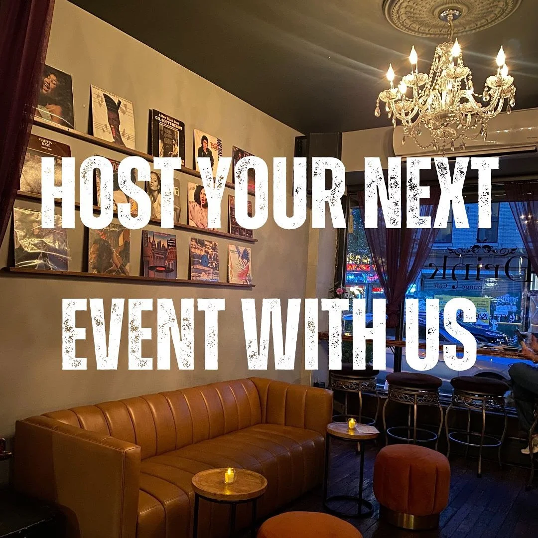 Birthday, anniversary, staff party, and everything in between. Host your next event with us. 

#BrooklynVibes #DrinkDanceVibe #GoodTimesInBrooklyn #BrooklynNightlife #CocktailsAndBeats  #EatDrinkLoungeCafe #BrooklynHotSpot #happyhour #drinklounge
