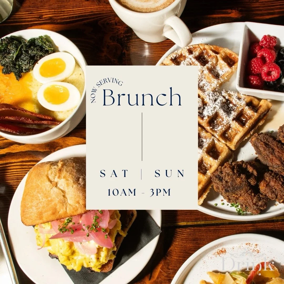 Now serving brunch!
Saturday &amp; Sunday from 10AM

Your favorite local cocktail bar is now starting your day right&mdash;with delicious brunch options worth waking up for. 

Good food, great drinks, and even better vibes&hellip; we&rsquo;ll see you