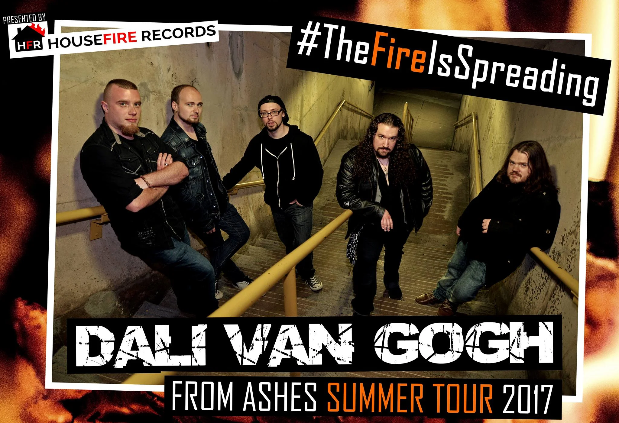 The Dali Van Gogh From Ashes tour arrives at The Hideout Toronto for their first of two back to back nights in the city. NO COVER CHARGE Performing in support of their new album From Ashes, Halifax based Dali Van Gogh bring soaring vocals, screaming guitar solos, and grooves that will have you head banging along from the very first song. The band will be playing selections from their new album including the hit singles "God Help Me I Like It" and "Black Scales", as well as selections from their back catalogue and wide array of only the best rock covers. Check out the new album at www.dalivangoghmusic.com/fromashes Following Dali Van Gogh, local favorites Scully and the Crossbones rock you late in to the night with all your favorite rock covers!