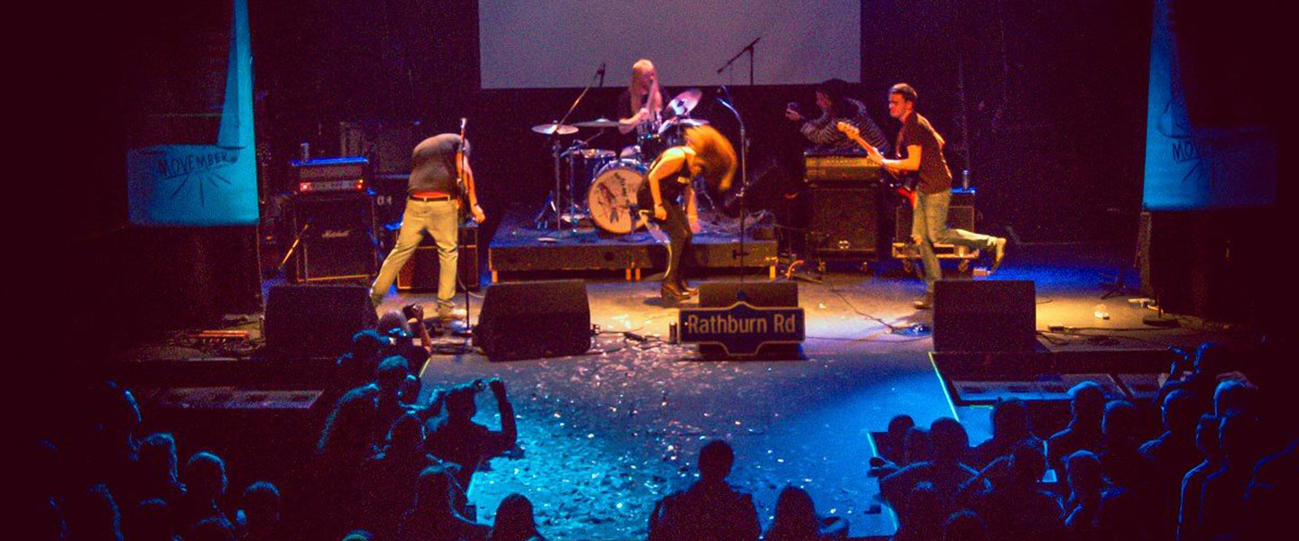 The Rathburns is a four piece band that embraces their small town roots by bringing a bluesy foundation to their contemporary rock sound. Their originality comes from a powerful clash, layering gritty instrumentation onto velvety vocals. They can be the best first date you've ever had, or the soundtrack keeping you awake on your long drive home.