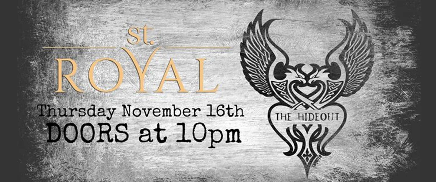 The Hideout is one of downtown Toronto’s premier live music venues and a living piece of Toronto music history. The St. Royals are planning to rock out a little bit harder than usual in the spirit of this historic space! The usual soul experience, with a touch of punk.