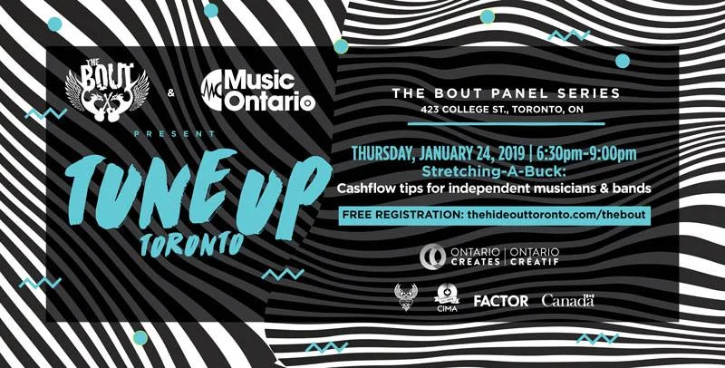 The Bout, in partnership with Music Ontario & The Hideout Toronto present a series of panels addressing key topics for Toronto's emerging musicians. These panels are open to all and are all ages events. The Hideout Toronto will provide some complimentary light snacks and soft drinks. A cash bar will be available for alcohol. Check out the subject matter on each of the four panels and grab your ticket complimentary ticket for one or all of the events.