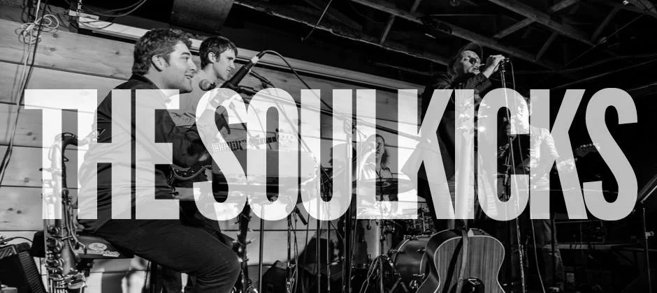 The Soulkicks are a high energy soul, funk and rock n roll band based in Toronto. The quality of their sound combined with their explosive live show makes The Soulkicks one of the best nights out you can have in the city. People come to see The Soulkicks to let loose, dance and appreciate the combined talents of some of Toronto finest musicians. The Soulkicks balance musical ingenuity with energy and style that appeals to audiences of various musical genres and tastes. There is a a bit of what you like running through every Soulkicks set and that’s what gives the band its appeal. With the wide ranging powerful raspy vocals of their charismatic frontman Sean Byrne combined with the energetic live sounds from the stage, The Soulkicks have a well-earned reputation of creating a highly charged atmosphere where the crowd just kick back and become a part of the musical experience. From Toronto’s best live venues to festivals to private functions, The Soulkicks have such an expansive repertoire that they can step into any atmosphere, engage with a crowd, catch the vibe and fill the dance floor with a couple of bars of some of the most recognized tracks ever released. Too often live music can be a touch contrived and bland, the difference is The Soulkicks, bring what the audience demands to the table, then they just krank up the sax and bass and take it back to The Oldschool the way you like to remember it.