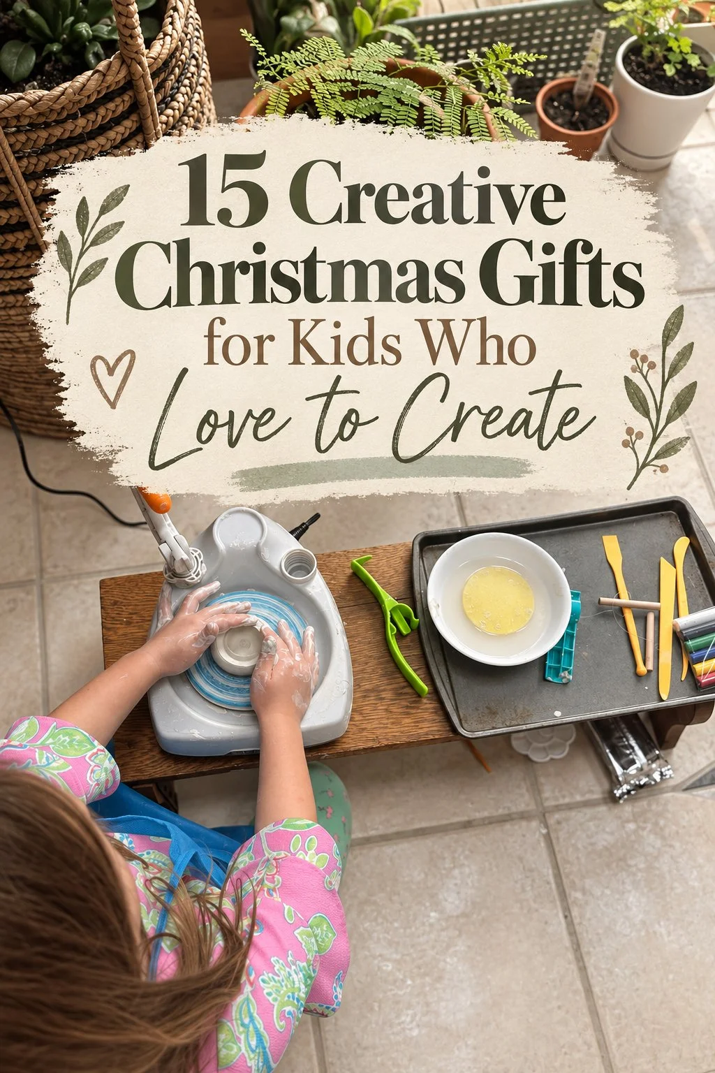15 Creative Christmas Gifts for Kids Who Love to Create