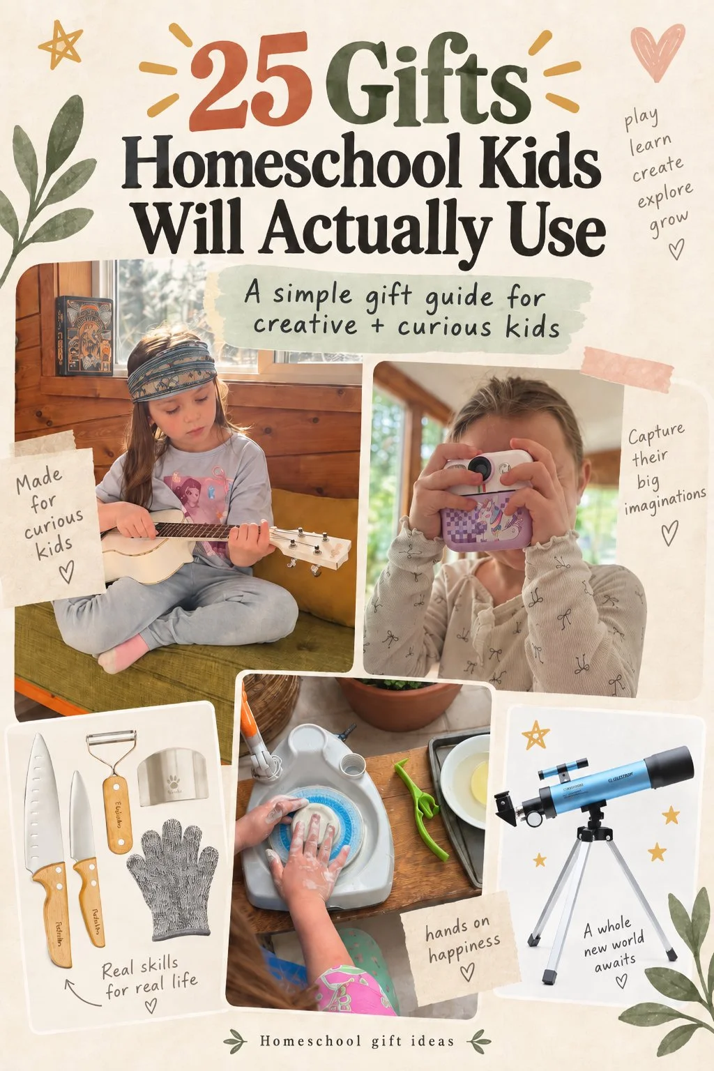 25 Great Gifts for Homeschool Kids They’ll Actually Use