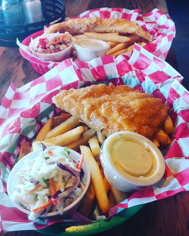 $10.95 Lunch Special!!! Fish, chips, slaw and a drink! Everyday, 11-2!