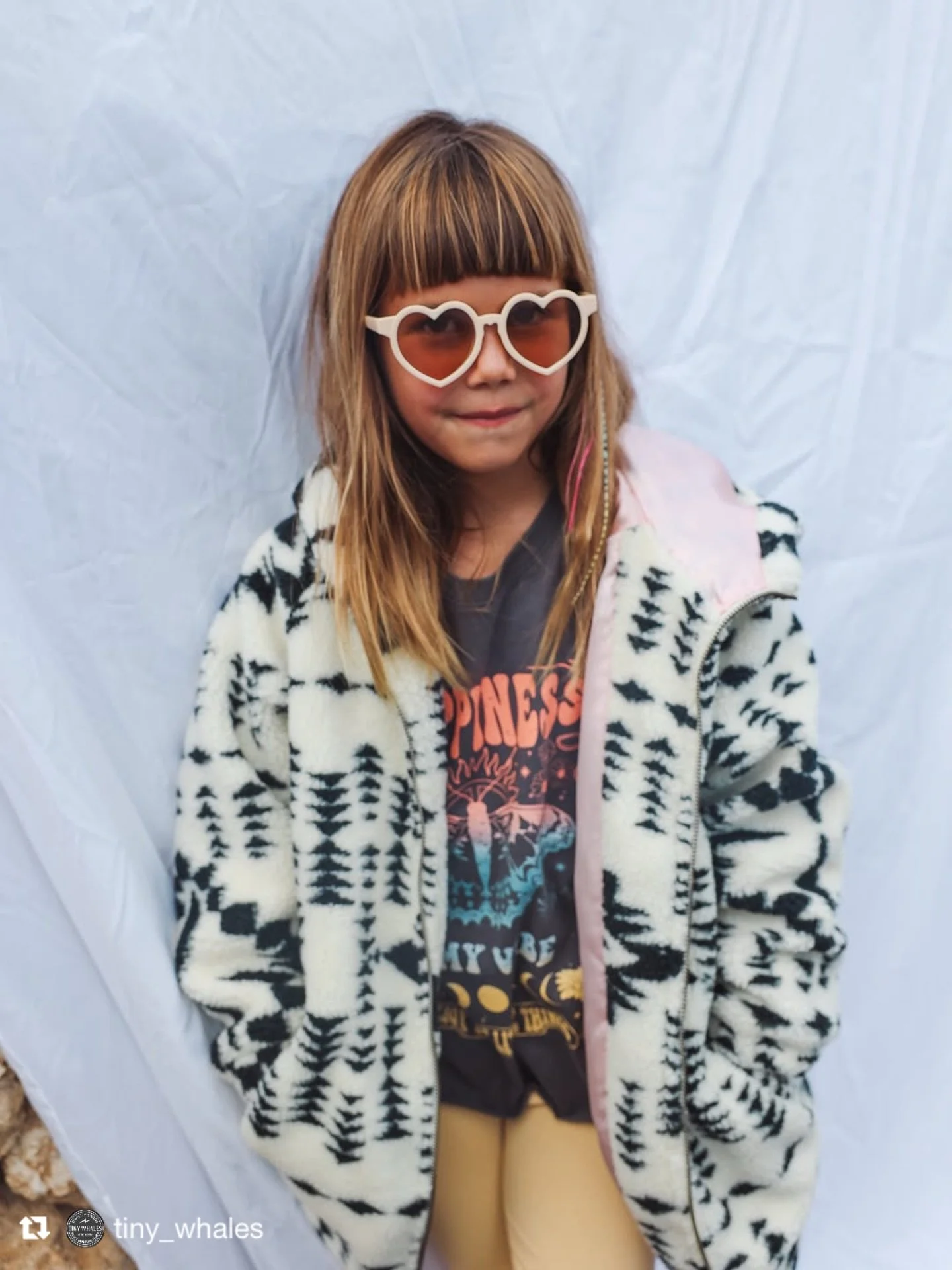 The @tiny_whales Aspen parka is ultra cute & cozy ❄️