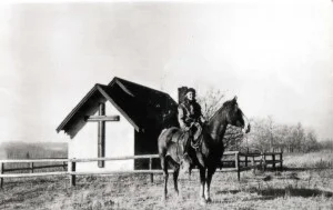 Monica Storrs, "God's Galloping Girl" (Courtesy of the Fort St. John North Peace Museum)