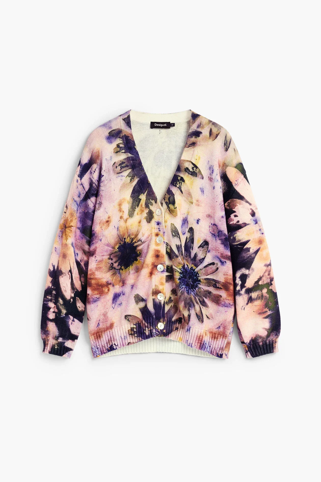 FLORAL PRINT CARDIGAN