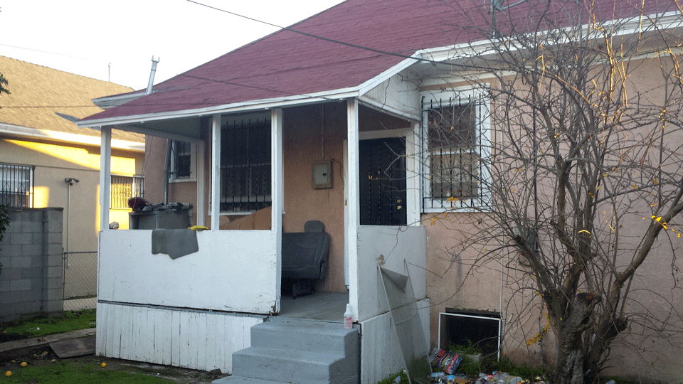 Pre-Renovation Back Porch