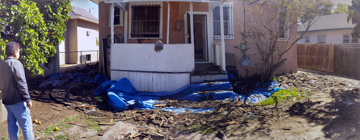 Mid-Renovation Foundation Work
