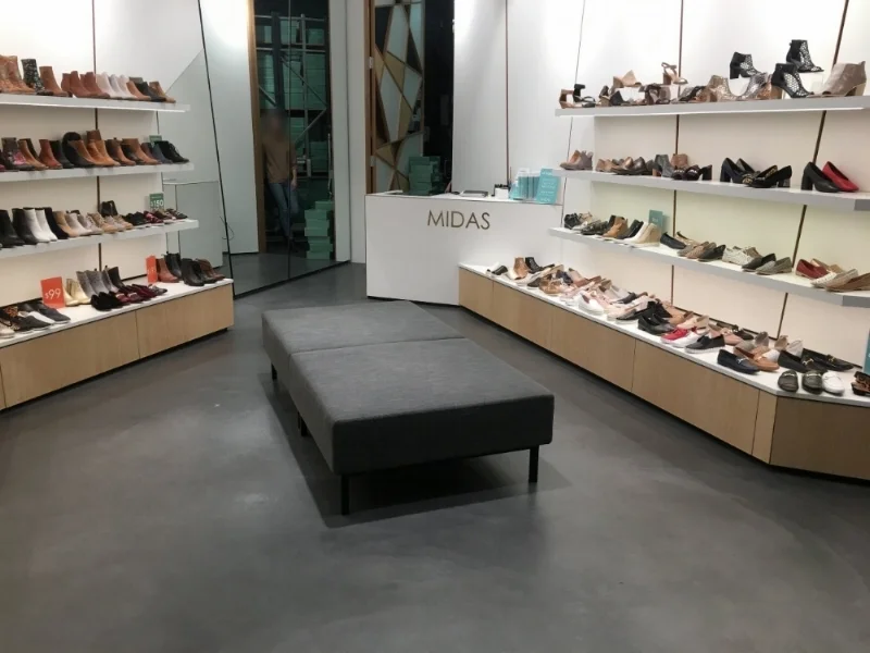 X-Bond BI floor, midas