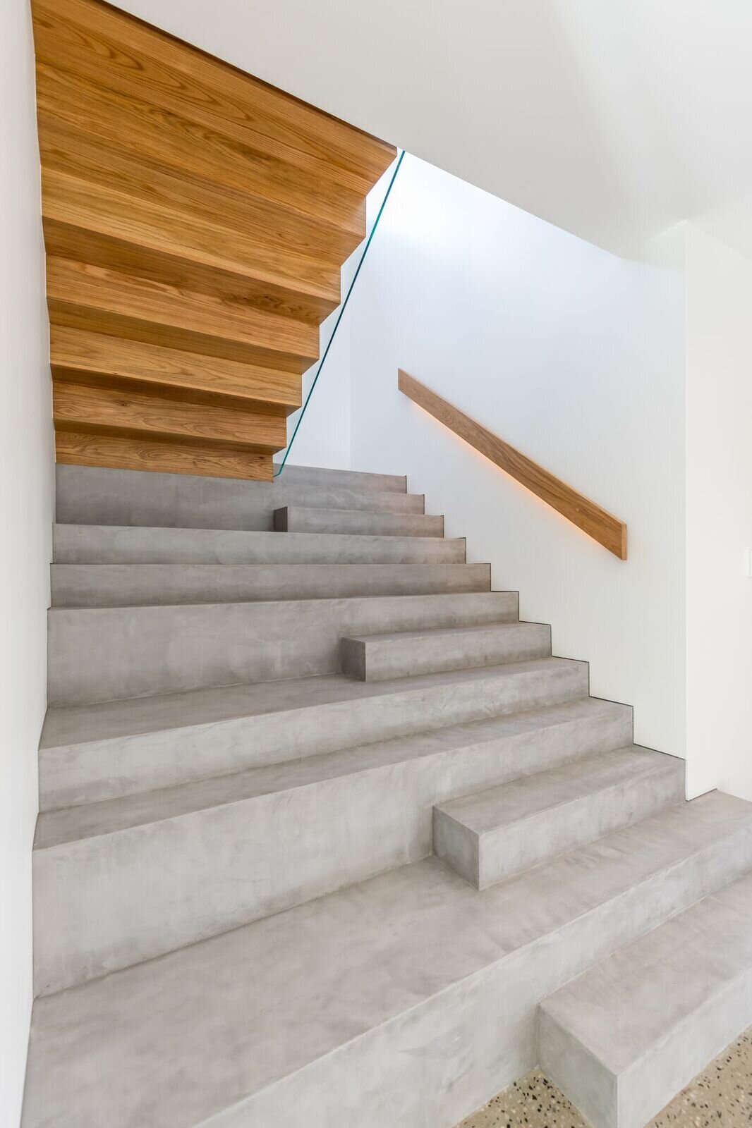X-Bond Microcement Installed to Stairs