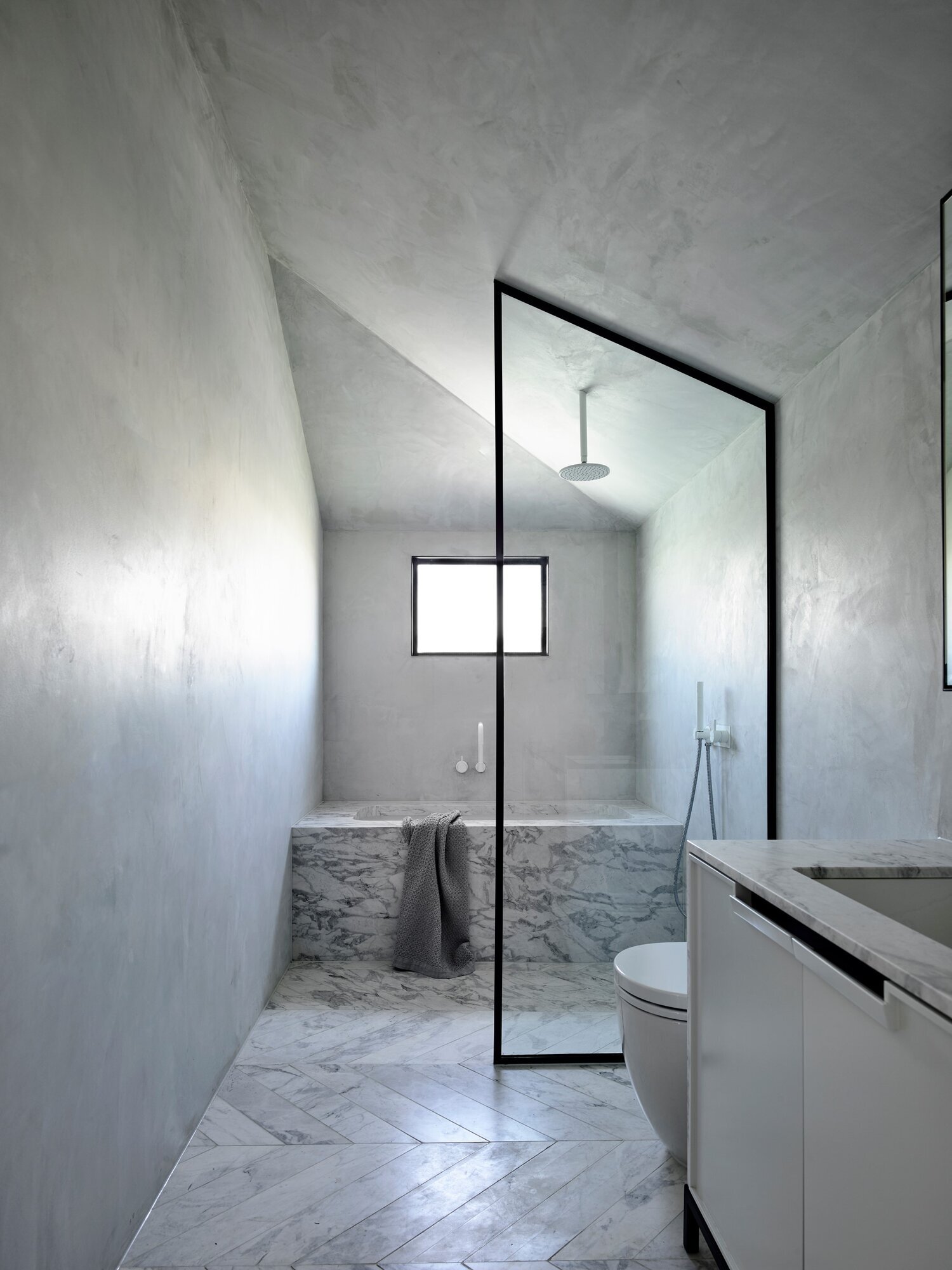 X-Bond Microcement in Bathroom