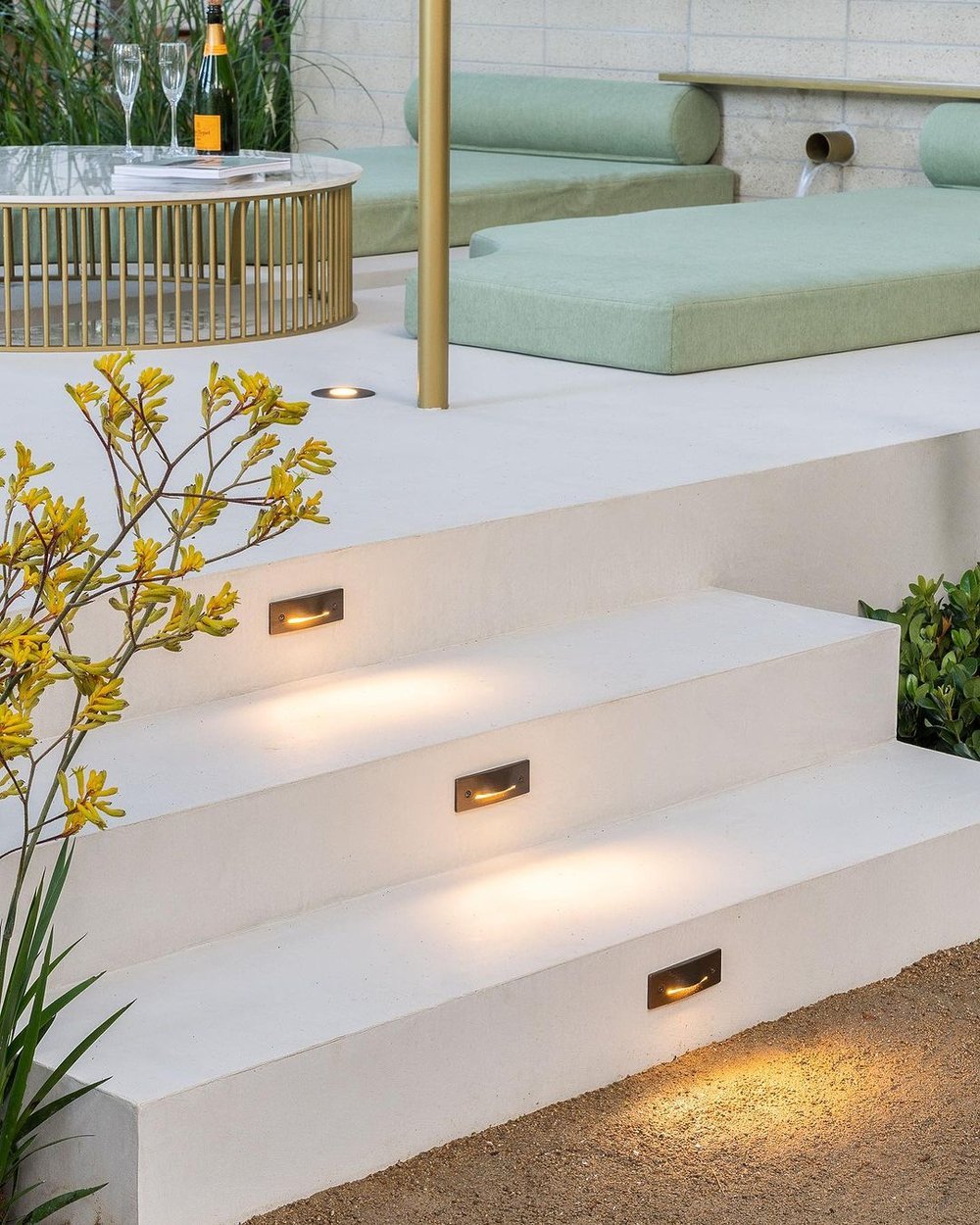 outdoor microcement flooring