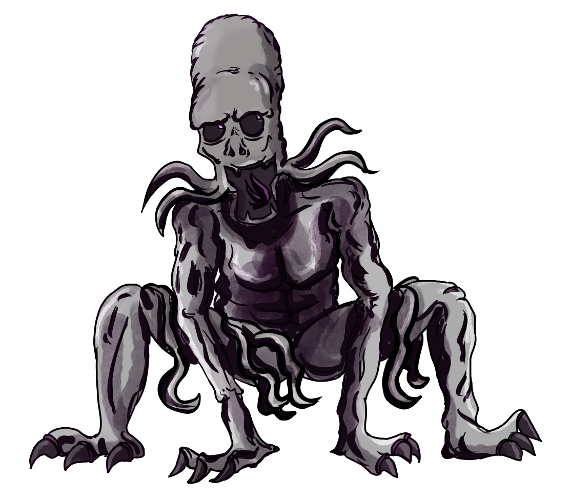 Something stirred inside the ruins, a claw and bearded tentacles lazily stretching towards the Sun.