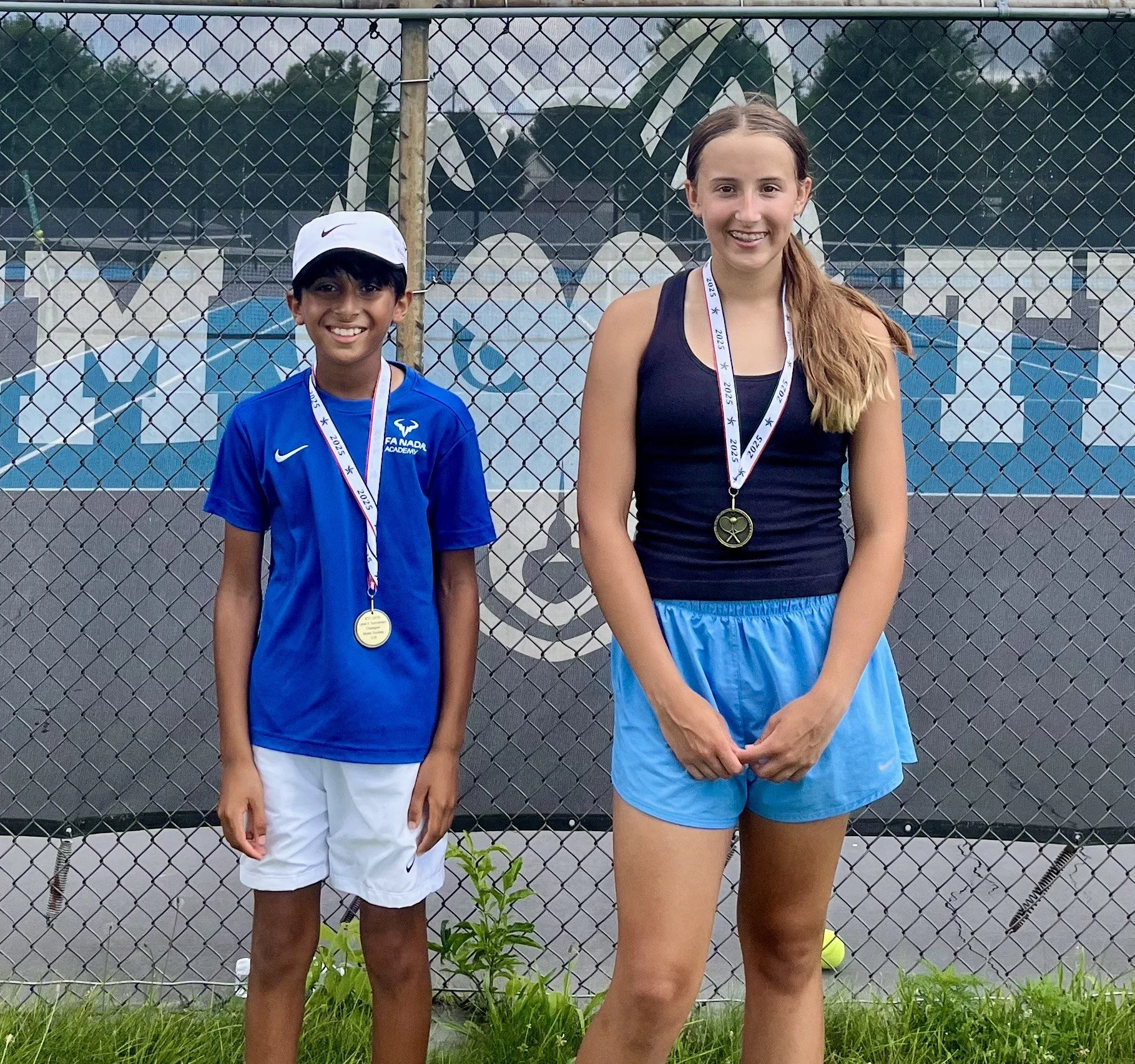 Vihaan Warrier and Erica Flohr