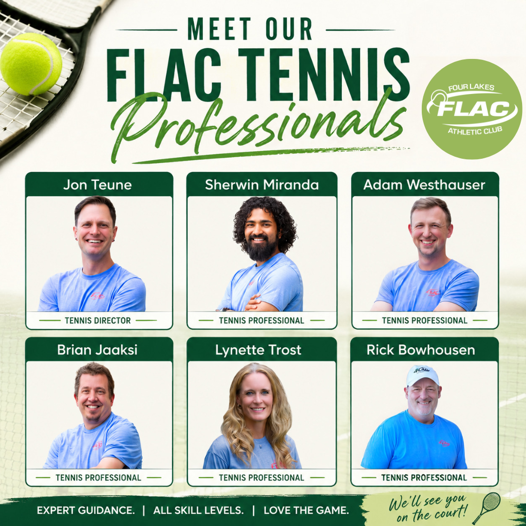 Get to Know the Tennis Professionals at FLAC