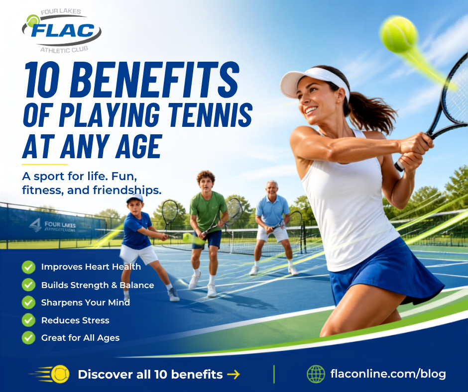 10 Benefits of Playing Tennis at Any Age