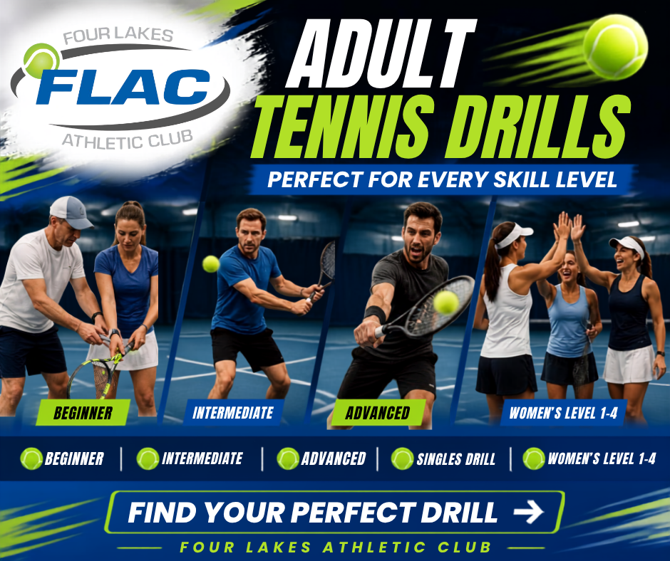 Adult Tennis Drills: Find the Perfect Program for Every Skill Level