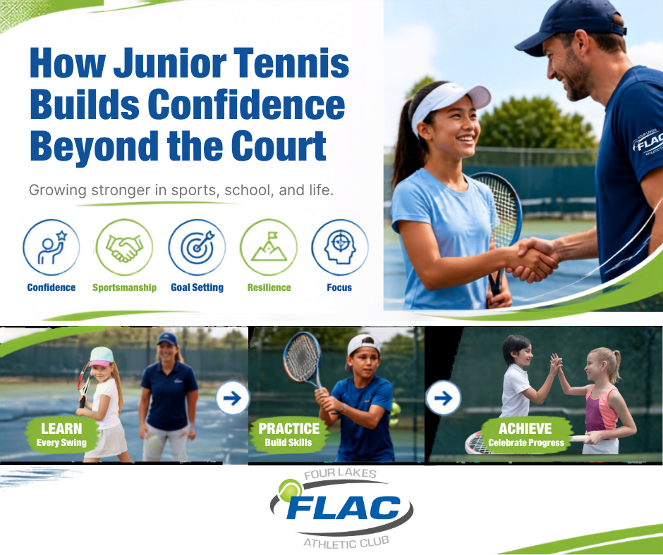 How Junior Tennis Builds Confidence Beyond the Court