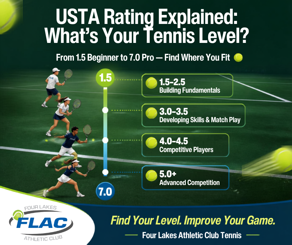 What's Your Tennis Rating? - USTA Rating Explained: 1.5–7.0