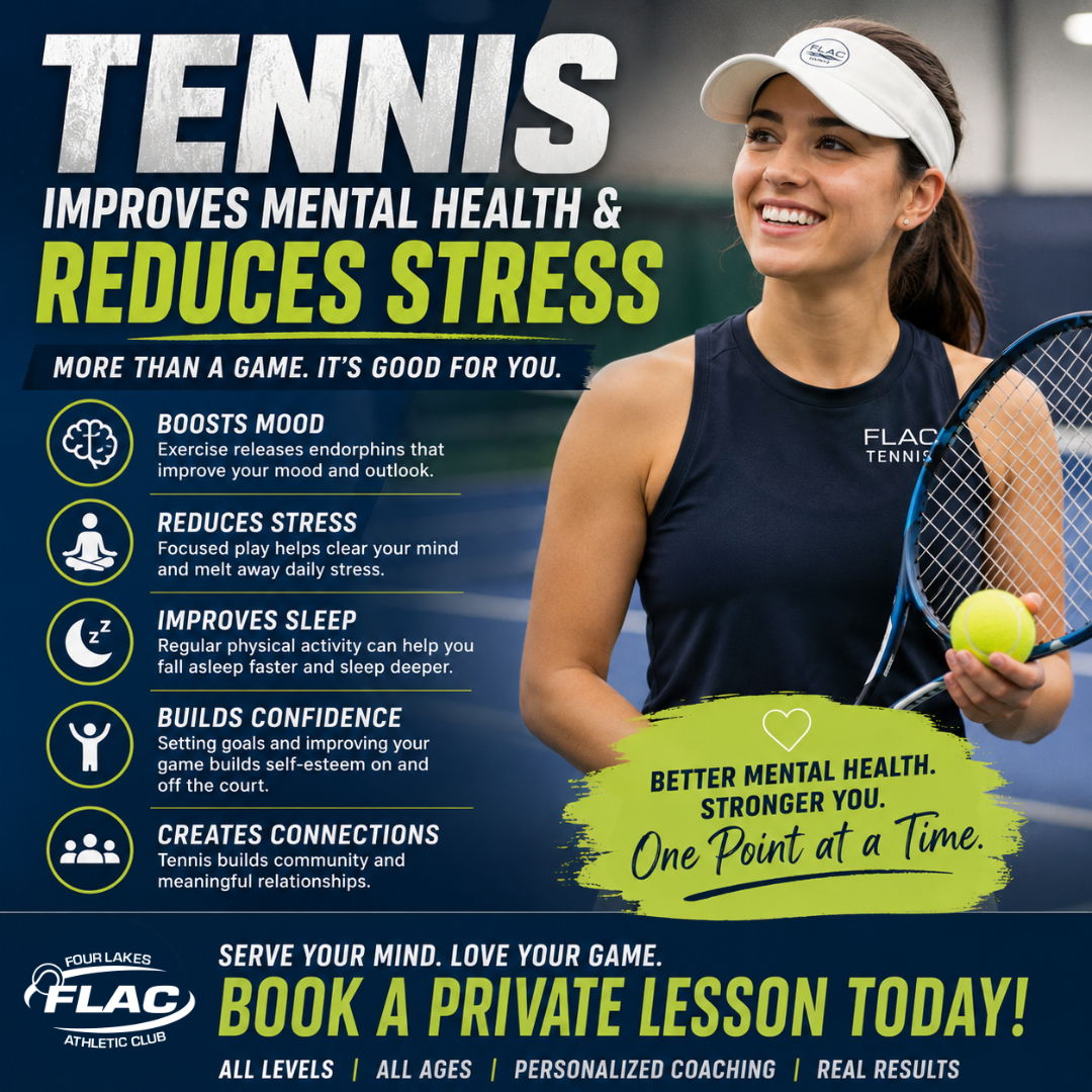 How Tennis Can Improve Mental Health &amp; Reduce Stress