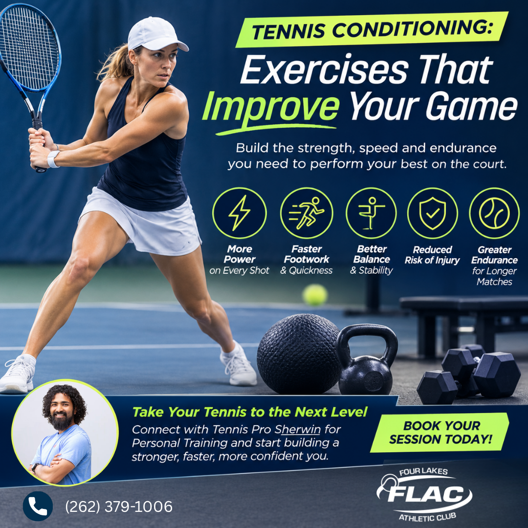 Tennis Conditioning: Exercises That Improve Your Game