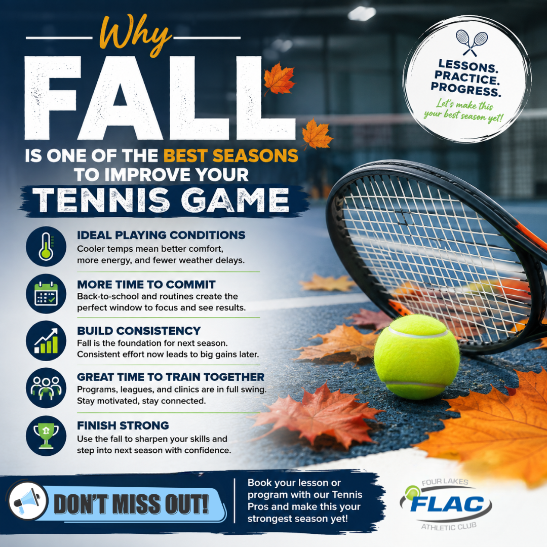 Why Fall Is One of the Best Seasons to Improve Your Tennis Game