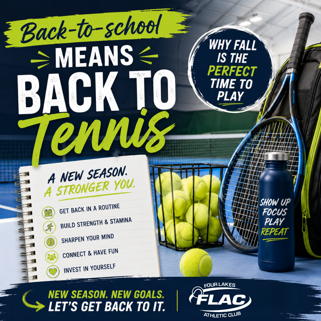 Back-to-School Means Back to Tennis: Start Your Fall Routine Now