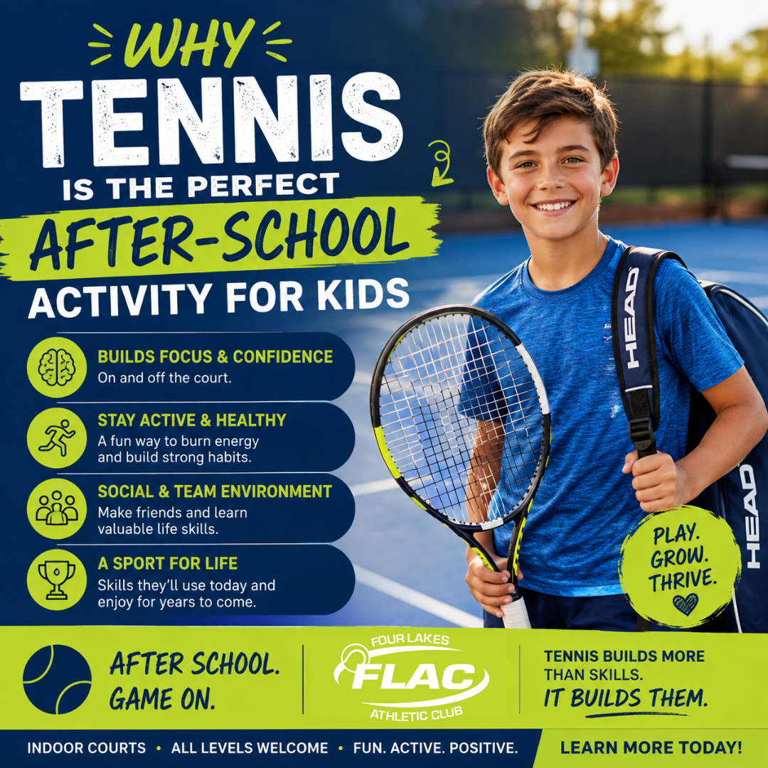 Why Tennis Is the Perfect After-School Activity for Kids in Elkhorn, WI