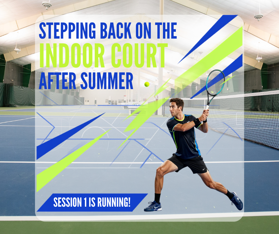 Stepping Back Onto the Indoor Court: Getting Back to Tennis After Summer