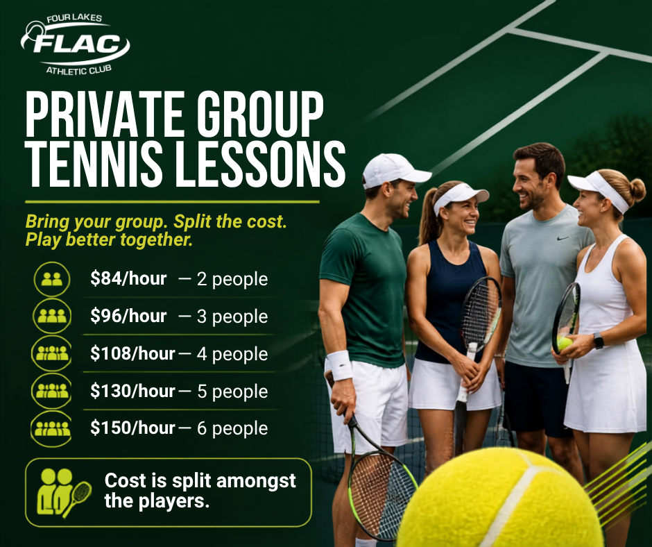 Why Private Group Tennis Lessons Could Be Your Perfect Fall Tennis Routine