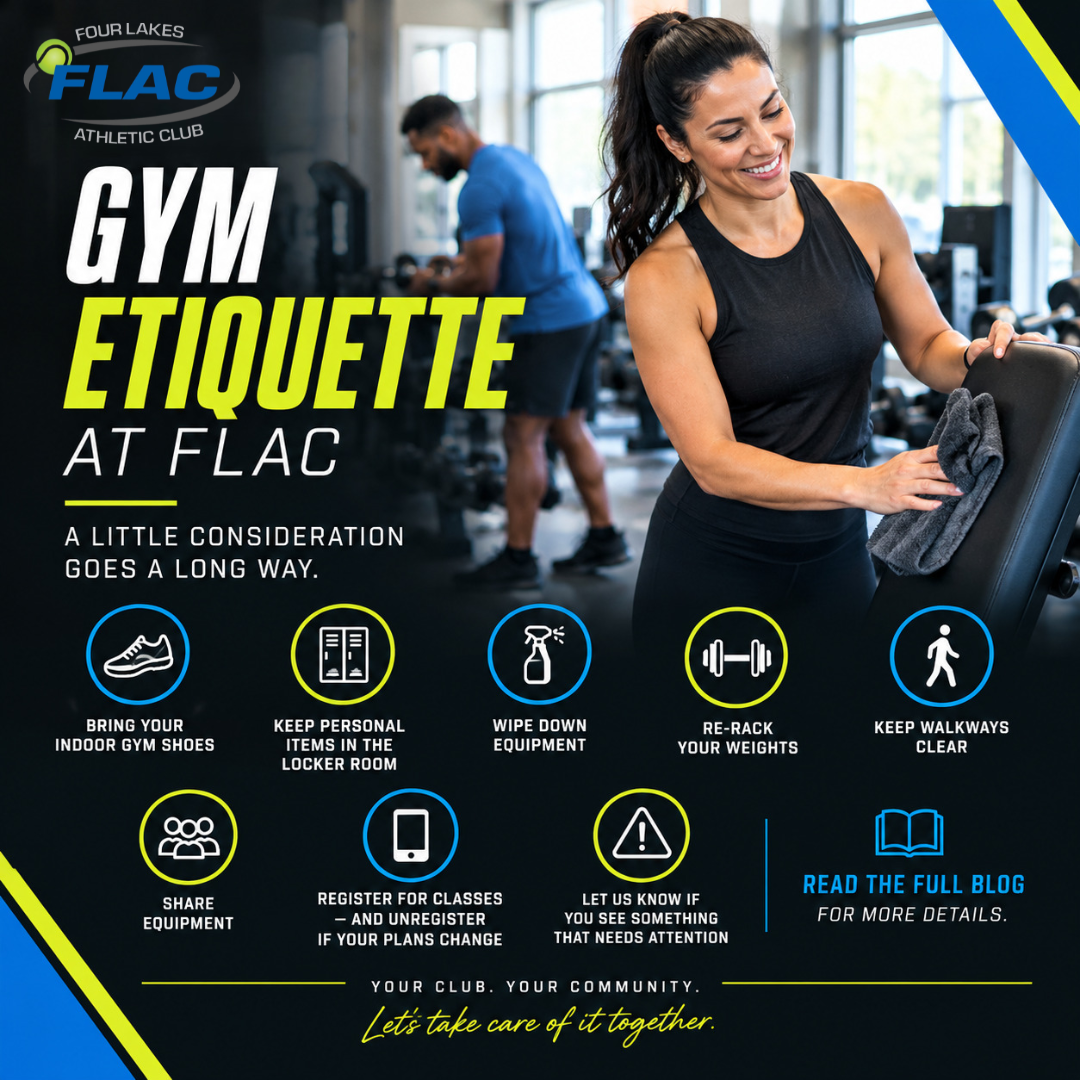 Gym Etiquette at FLAC: The Little Things That Make a Big Difference