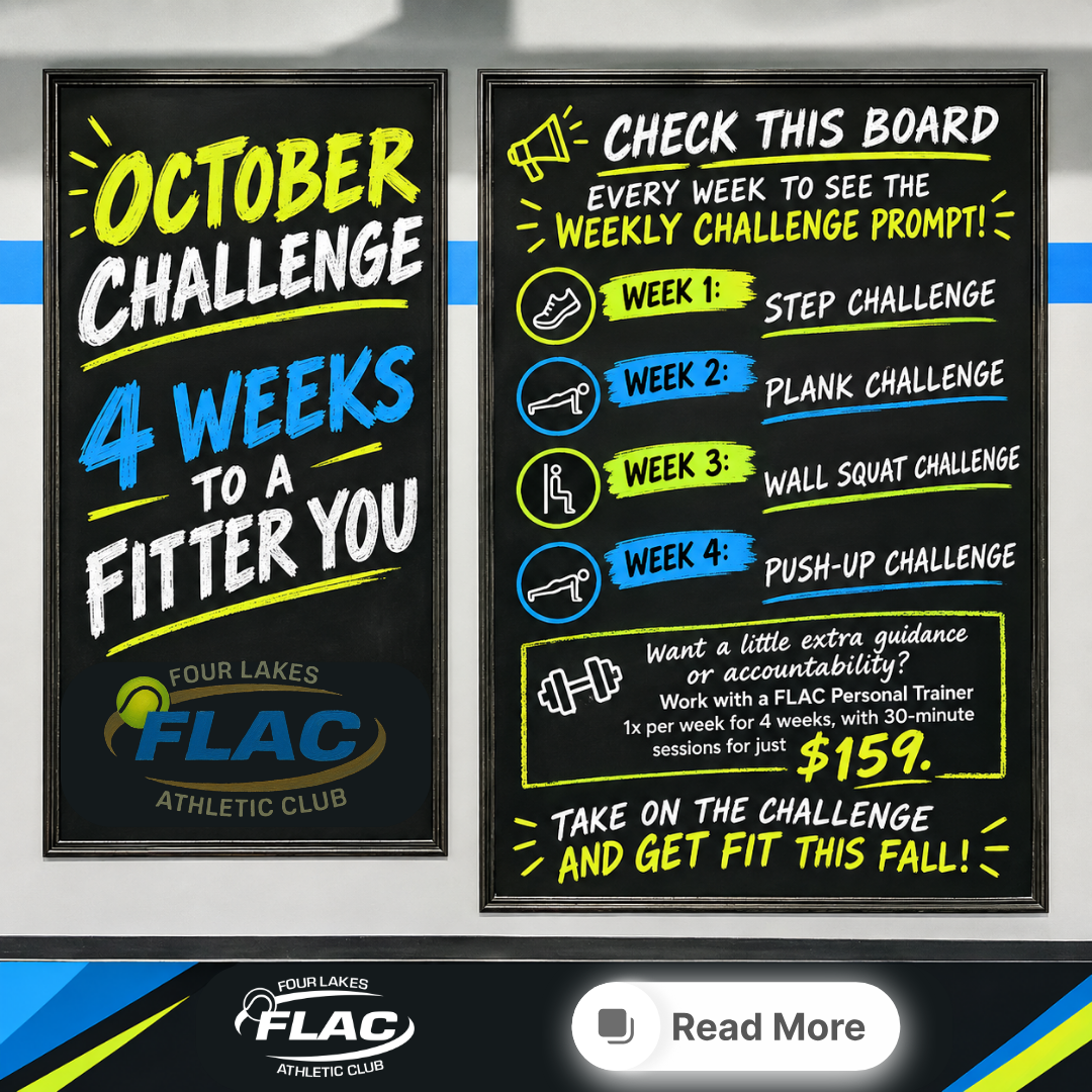 4 Weeks to a Fitter You: Join the FLAC Fitness Challenge