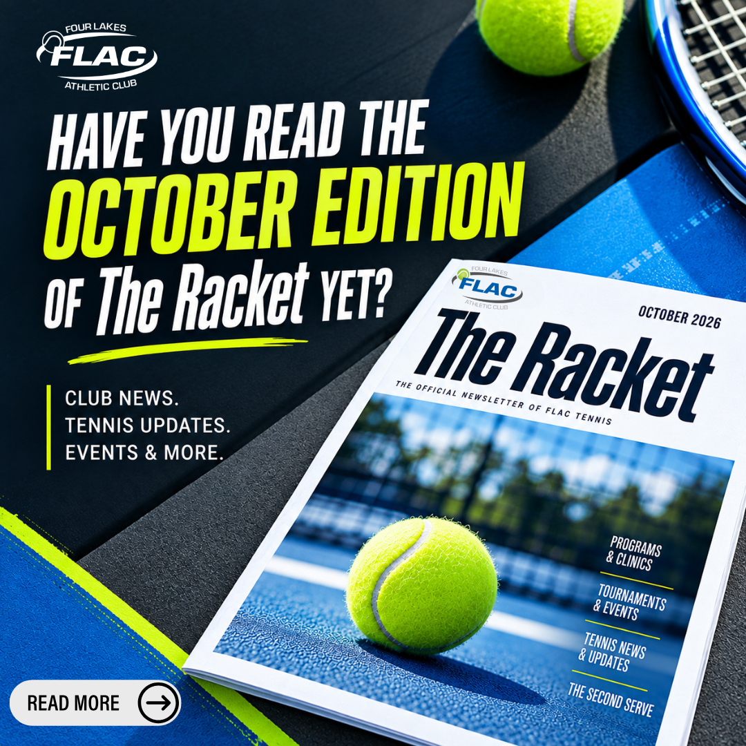 Have You Read the October Edition of The Racket Yet?