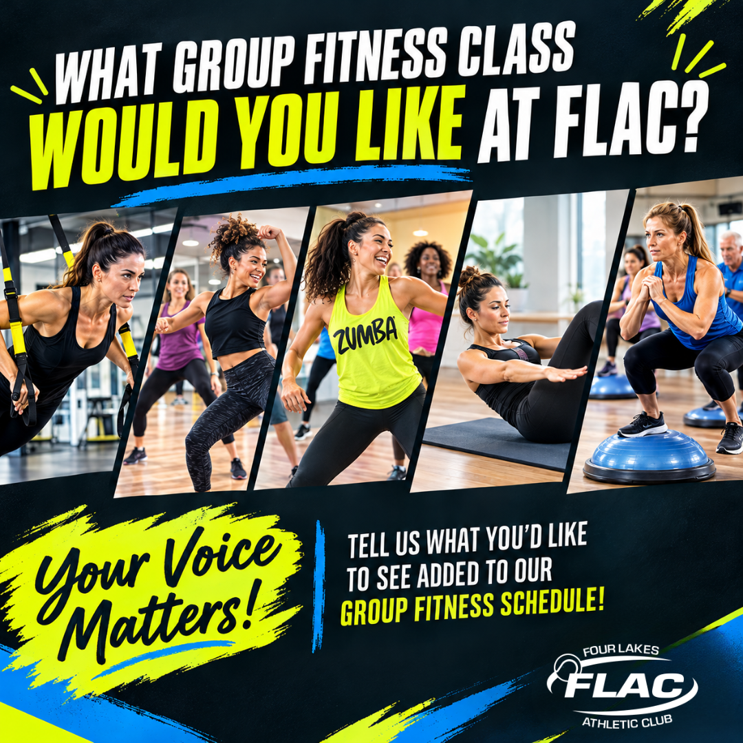 What’s Missing From Our Group Fitness Lineup? We Want to Hear From You!