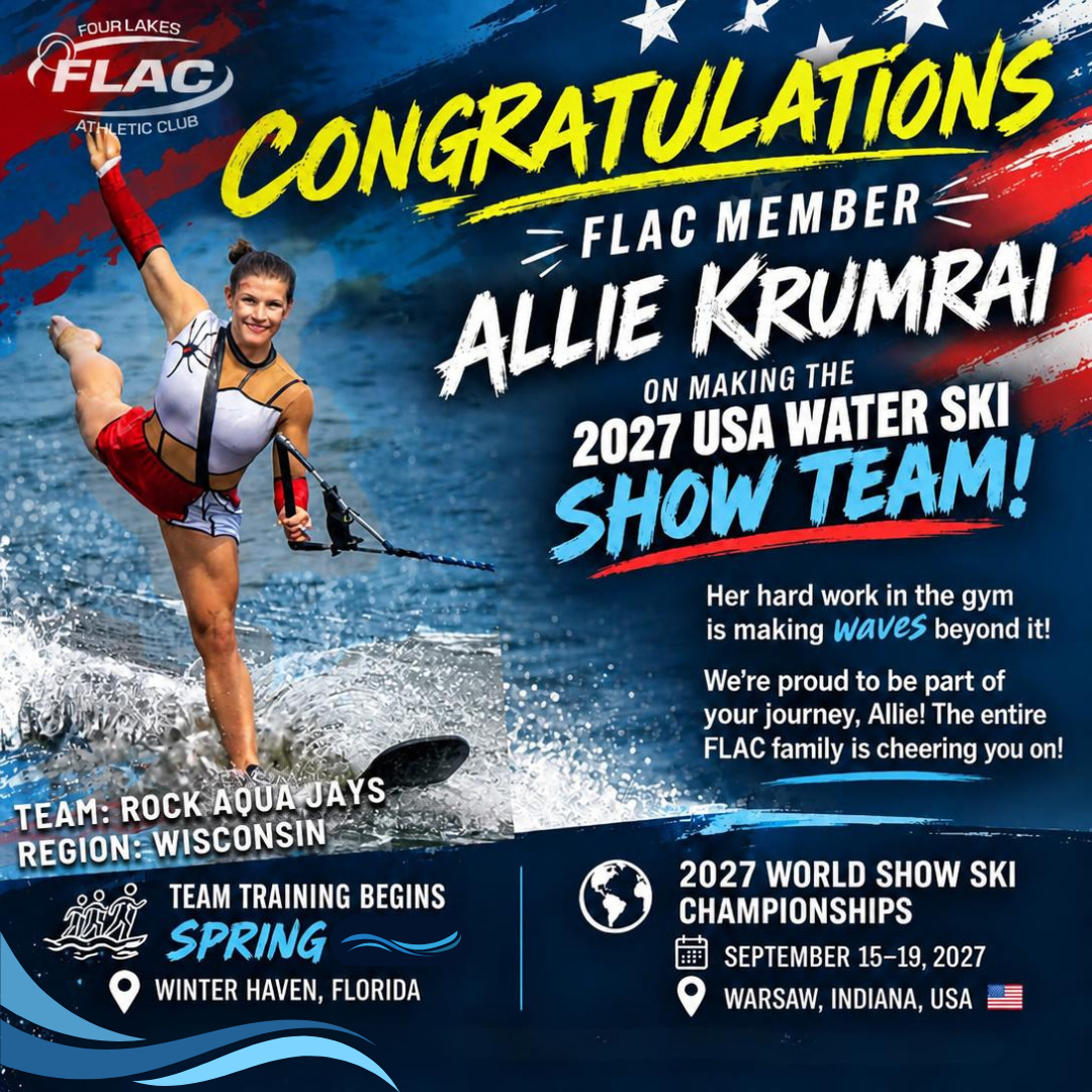 From FLAC, to the lake, to Team USA: Celebrating Allie Krumrai!