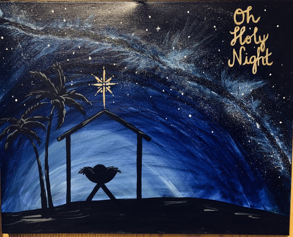 Oh Holy Night — The Wet Paintbrush