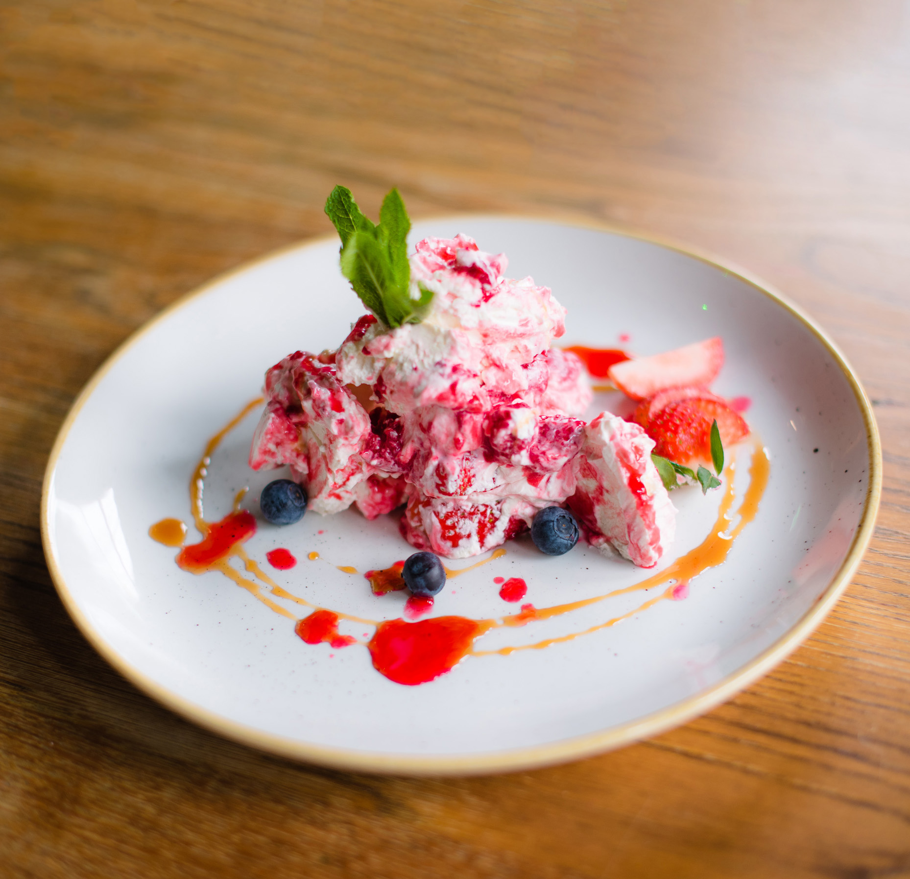 Eton mess pudding photograph