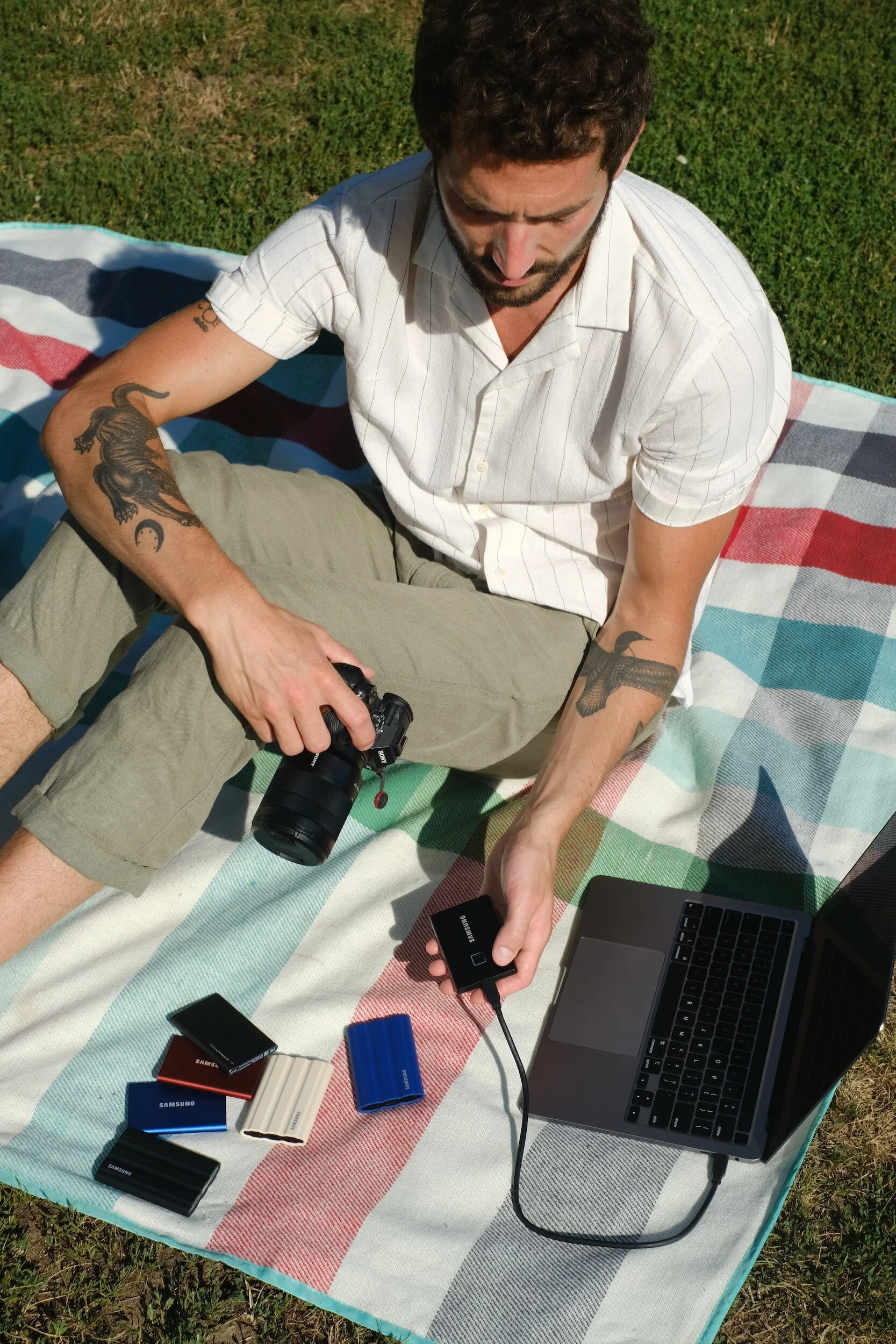 Saving your photos, safeguarding and backing up