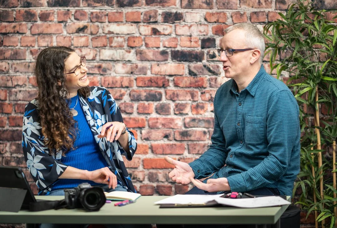 What I learnt from working with this fabulous graphic designer who is so much more than just that to create a new promotional leaflet (coming soon!):

As much as you might think you know what you want - clarification happens in the process.

Finding 