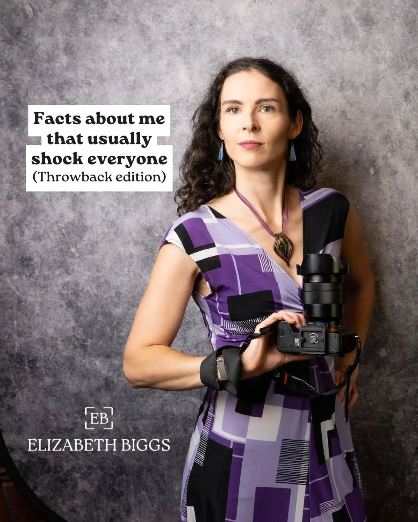 Hey, I'm Elizabeth (@elizabethbiggsptc), a passionate photographer, trainer, and consultant. Welcome to all the new followers!

Art, cameras, people, teaching, and travel have been my world forever. Dive into this throwback carousel of shocking fac