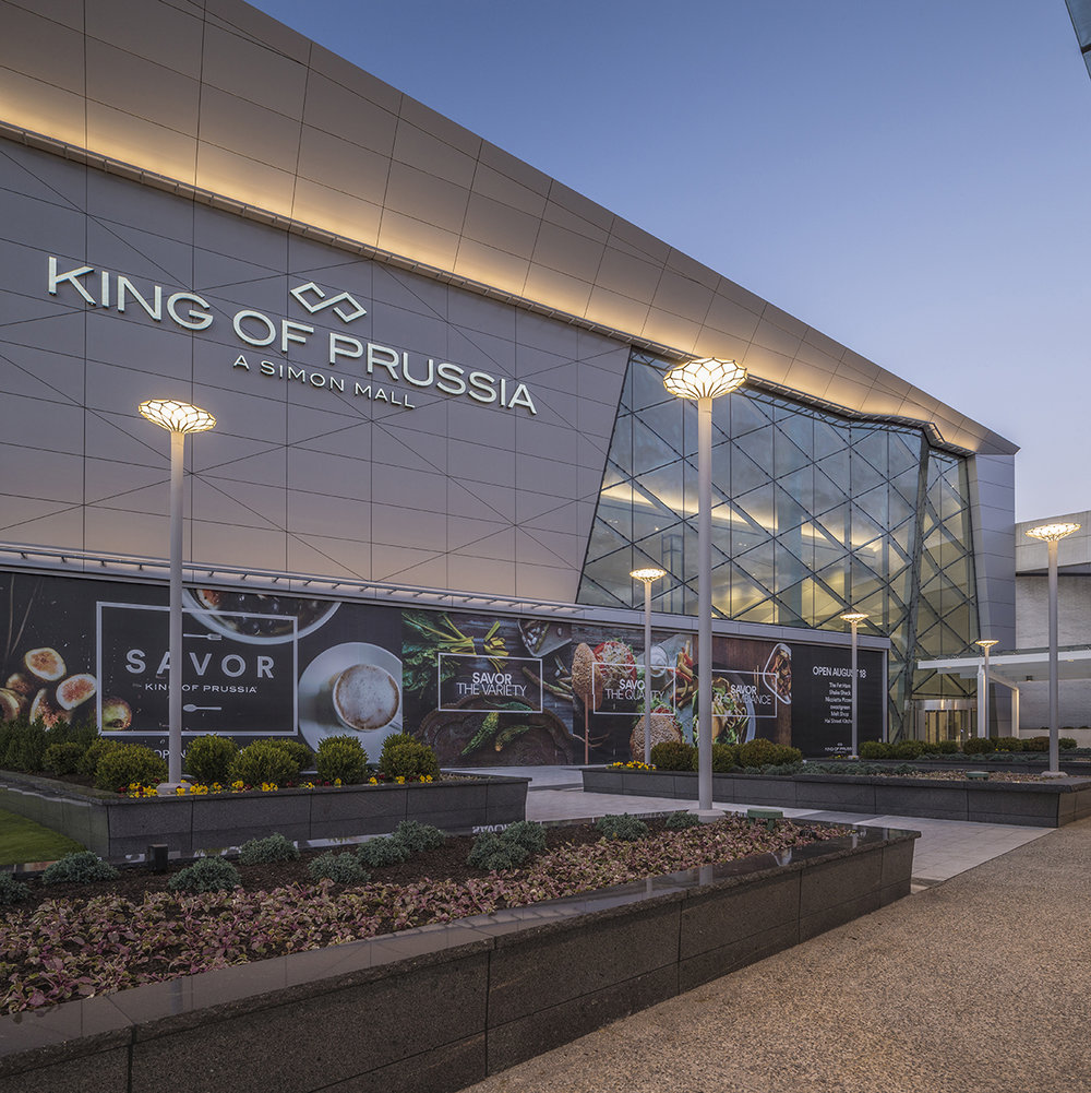 KING OF PRUSSIA MALL  King Of Prussia — KGM Architectural Lighting