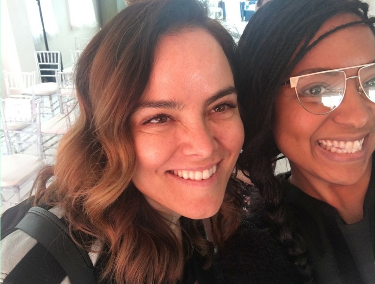 Freshly Picked Founder Susan Peterso n & I ##NOFILTER we look damn good :)