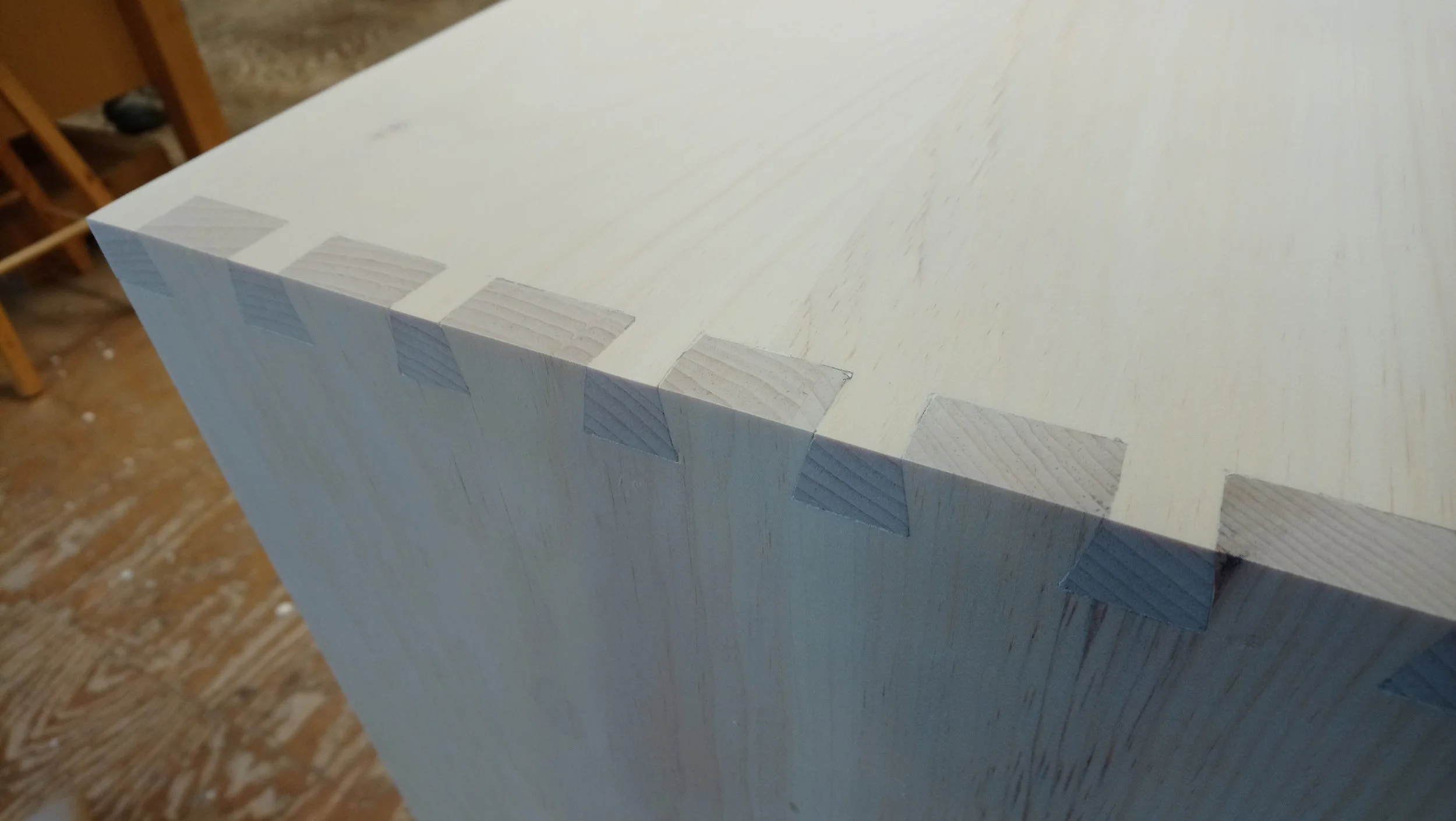 Cleaned up dovetails