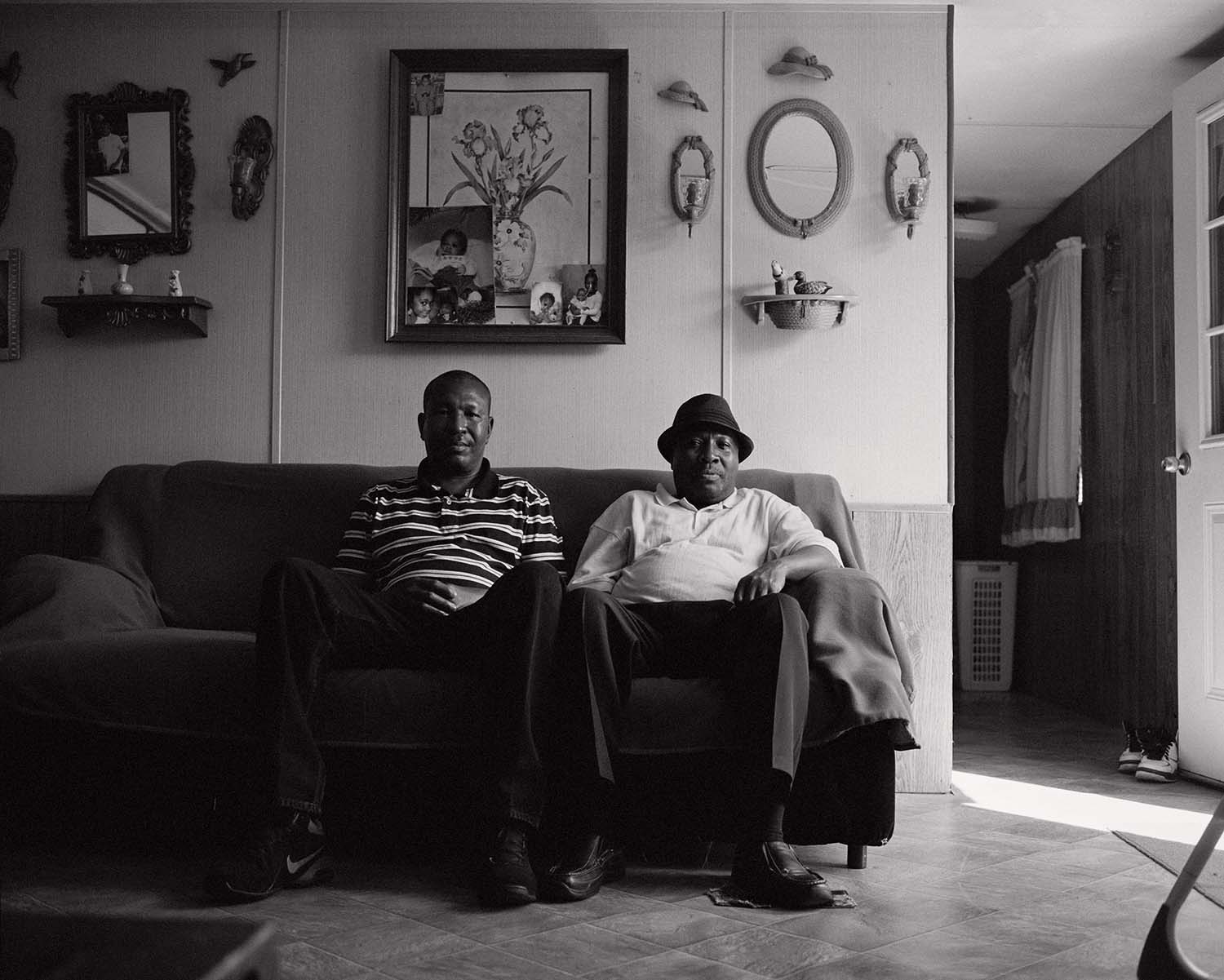 edward-earl and levon's brother jimmy at patricia's house.