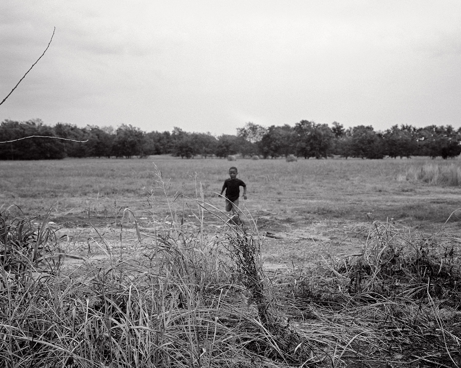 jeremy at the plantation where his grandfather levon was born and raised.